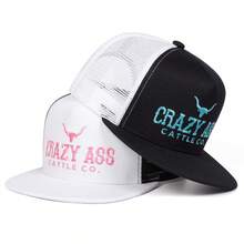 1pc Men's WHISKEY RANCH FEEDERS Snapback Hat, Personalized Cow Embroidery Baseball Cap, Streetwear Casual Hat For Spring, Autumn, Travel, Beach Vacation - Multicolor - View 2