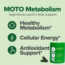 MOTO Metabolism Capsules – Natural Formula To Support Calorie Burn & Improve Eating Habits | 30-Day Supply - 1 PC - View 2