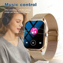 Smartwatch, Wireless Calling/Dialing, Multi-Sport Mode, Call Reminder And Rejection, Message Reminder View, Multiple App Reminders, Suitable For Men And Women, Outdoor Sports Watch, Custom Wallpaper, Suitable For Android/IOS - 很多色 - 查看 9