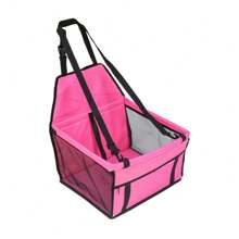 1pc Pet Carrier Backpack, Pet Travel Safety Seat For Car