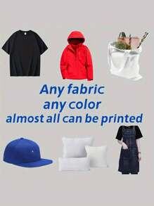 1pc- Can Customize Patterns And Text Hot Transfer Stickers (Excluding Clothes), DIY Ironing Hot Transfer Stickers, Custom Decals, Can Design A Variety Of Patterns, Suitable For Clothes, Bags, Cups, Hats, Shoes And Other Objects Of Custom Transfer Stickers, Hot Transfer Stickers Ironing Decals T-Shirt Hoodie DIY Crafts