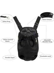 1pc Pet Carrier For Everyday Travel Size Runs Small Suitable For Small Dogs And Cats Christmas For Holiday Gift Giving Cat Carrier Cat Bag