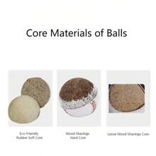 Hand-Stitched Baseball, Soft Baseball, PVC Soft Baseball, Baseball & Softball, Training Baseball, For Adults & Teenagers, Professional Baseball Games