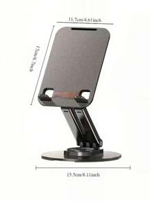 360° drehbarer Tablet- und Handy-Computerständer mit Metallbasis – raffiniert gestaltete tragbare Schreibtischhalterung zum Lesen und Studieren, kompatibel mit iPhone, Android-Handy, Geschenk zum Geburtstag, für Familie, Freunde, Handyhalter, Handyständer, Handyzubehör, kompatibel mit iPhone, Android-Handy, Geschenk zum Geburtstag, für Familie, Freunde