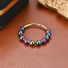1pc Ten Beads Spinning Stress Relieving Anxiety Rings For Couples