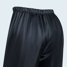 Conjunto de chubasquero, pantalones de lluvia para hombre y mujer poncho impermeable de ciclismo dividido - Negro - Ver 4