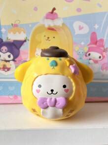 Sanrio 1 Set Of Sanrio Character Blind Boxes, Includes Cute Self-Righting Figurines Of Animals And Kuromi, Pachimari, Relaxing Desktop Ornaments,For School Supplies,Back To School