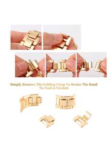 1pc Cute Rhinestone Cherry Dow Zinc Alloy Gold Strap Compatible With Apple Watch 38mm 40mm 41mm 42mm 44mm 45mm 49mm (S10 42)Mm(S10 46)Mm, Fashionable Simple Women's Metal Wrist Strap Compatible With Watch Series Ultra 2 S10 SE 9 8 7 SE 6 5 4 3 2 1,Fashionable Women's Watch Strap,Smart Watch Strap/Band,Smart Watch Accessories,Valentine's Day/Mother's Day/Daily/Holiday Gift