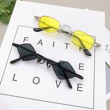 经典金属框休闲纯色时尚眼镜，女士时尚，夏季 - 彩色 - 查看 15