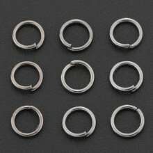 350pcs/Box DIY Jewelry Findings Kit, Includes: 50pcs Lobster Clasps, 100pcs Open Jump Rings, 100pcs Crimp Beads, 100pcs Double Cones, Sturdy & Easy To Operate, Jewelry Connectors, Charms, Pendants, Beading Supplies For DIY Crafting, Necklace, Bracelet Making