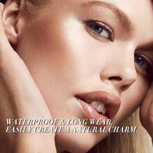 FOCALLURE Shimmer Face Highlighter Makeup Powder, Gel To Powder Glow Finish, Leaving A Lightweight And Healthy Radiance, Long Lasting Luminous Face Body Highlighter Makeup, PK01 Pinkish Galaxy Back To School For Beauty Salon Home Bathroom - PK02 Rosettes Light - View 5