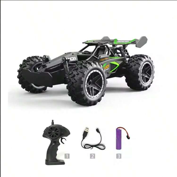 New RC Remote Control Car, 1:18 Scale High Speed Remote Control Car For Boys, 2.4 GHz All-Terrain Remote Control Car For Boys And Girls Aged 6-7, 8-12, 15-20 Km/H Off-Road Remote Control Truck, Suitable For Children And Adult Gifts - High Speed RC Car - View 11