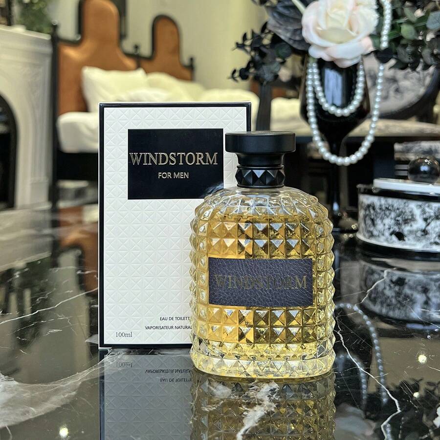 ValentinoUomo Men Cologne - 3.4oz/100mL Long-Lasting Luxury Cologne Spray With Black Currant, Bergamot & Woody Notes Eau De Toilette For Men