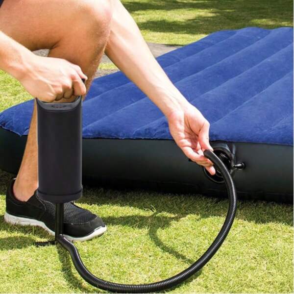 Outdoor Camping Mattress Manual Hand Pump / Yoga Ball Swimming Ring Air Pump