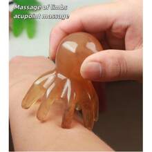 Large Octopus Massage Hair Brush, Multipurpose Scalp Massager For Head And Full Body Acupoint Stimulation