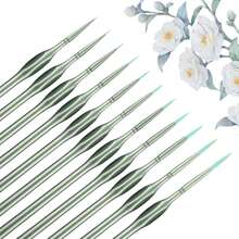 11 pennelli Premium di alta qualità con manico triangolare per acrilico, pittura ad olio, acquerello e pittura a numeri, modelli, arte di unghie, artigianato, materiale scolastico