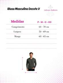 Men's Knitted Sweater V-Neck Basic Long Sleeve Cold Knit - Xám - Xem 5