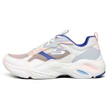 Skechers D'LITES Series Fashion Lace-Up Sporty Casual Sneakers, Comfortable Chunky Sneakers - Multicolor - View 4