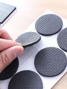 12 piezas de Protectores antideslizantes para patas de sillas, amortiguadores de ruido para sillas y mesas de comedor, alfombrillas para muebles, tipos de revestimiento metálico - Otros tipos - Para un ambiente de hogar tranquilo