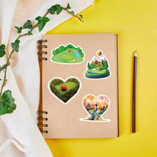 50 piezas Pegatinas de golf Pegatinas vinílicas estéticas para scrapbooking, diario, portátil, parachoques, monopatín, botella de agua, computadora, teléfono, dibujos animados, casco duro, pegatinas y calcomanías para automóvil