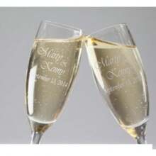 Flûtes à champagne personnalisées avec le nom pour le mariage, verres à champagne, cadeaux de mariage, cadeaux de champagne, flûte personnalisée, cadeau pour la mariée et le marié