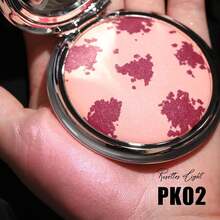 FOCALLURE Shimmer Face Highlighter Makeup Powder, Gel To Powder Glow Finish, Leaving A Lightweight And Healthy Radiance, Long Lasting Luminous Face Body Highlighter Makeup, PK01 Pinkish Galaxy Back To School For Beauty Salon Home Bathroom - PK02 Rosettes Light - View 3
