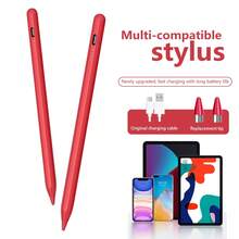 قلم لمس، امتصاص مغناطيسي للتخزين، شحن سريع، كتابة سلسة، متوافق مع آيباد 6/7/8/9/10/11/12، آيباد إير/ميني/برو (2018-2024)، قلم رصاص سعوي للمكتب والدراسة