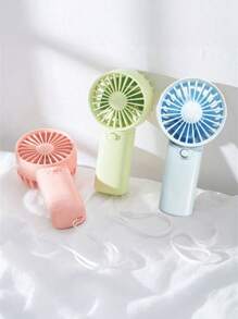 1 pezzo Mini ventilatore portatile (batteria non inclusa), ventilatore a mano leggero con laccio - ottimo per ufficio, esterno, viaggio e campeggio - per rinfrescarsi in qualsiasi momento e ovunque, regalo perfetto per l estate, regalo per una festa rinfrescante all aperto