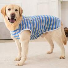 Sleeveless Summer Vest For Medium & Large Dogs, Pet Pajamas For Home, Suitable For Golden Retriever, Labrador, Alaskan, And Other Medium/Large Breed Dogs - Pink - View 9
