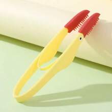 1 set de brosse pour les yeux d'animal de compagnie avec caoutchouc doux, 1 brosse pour enlever les taches de larmes d'animal de compagnie avec manche, brosse facile à utiliser pour enlever la saleté des yeux, convient pour les chats et les petits chiens