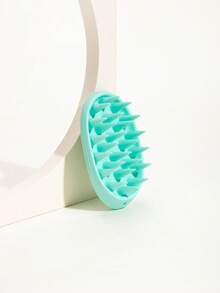 1 件柔软硅胶洗发刷，用于洗发和头皮按摩，多色头发清洁工具套装，软毛，可深层清洁、去角质和放松，是男士、女士和儿童的理想头皮按摩器，防滑手柄，适合淋浴和沐浴，适合卷发、直发、油性或干性头发，轻巧舒适的设计，适合日常护发，日常淋浴发刷可去除头皮屑，促进头发健康生长，易于冲洗和重复使用，返校、旅行度假必需品，女士发饰 - 綠色 - 查看 6