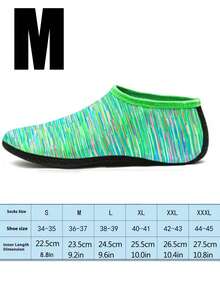 1 双游泳冲浪袜，海边沙滩鞋男女夏季潜水鞋速干防滑赤脚保护鞋，软底