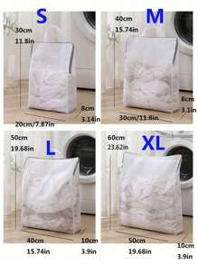 1pc Mesh Laundry Bag Wash Bag,Travel Mesh Laundry Wash Bags,Underwear Laundry Basket Washing Bags Organizer Net Washing Machine Bag Large Capacity Dirty Laundry Bag,Anti-Deformation Clothes Storage Bins ,Durable Reusable Dryer Bag, Fabric Machine Washing Special Bag Wash Guard Bag , For Blouse, Stockings, Clothing, & Laundry, Home Organization,For Delicates, Lingerie, Socks, And Underwear Travel Essentials Travel Accessories Vacation Summer Holiday Back To School