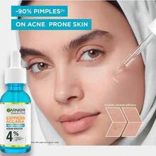 Garnie r Express Aclara Sérum Anti-imperfecciones con Ácido Salicílico y Vitamina C, 30ml. Ideal para pielcontendencia al acné y piel sensible, -44% imperfecciones y eficacia antimanchas. - azul real - Ver 8