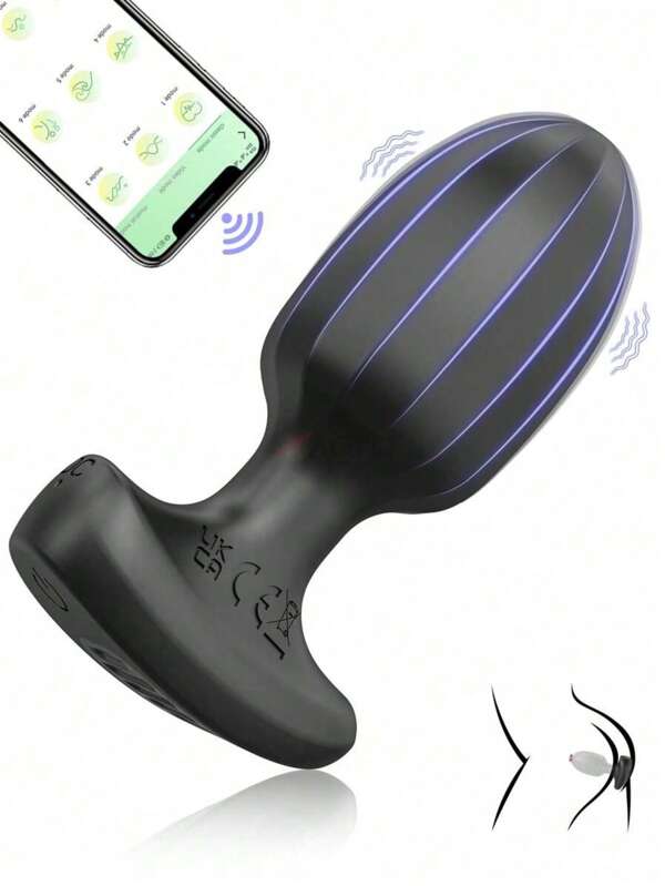 Tapón anal vibrador, juguete sexual para adultos para mujeres, estimulador anal vibrador, juguetes anales para mujeres y hombres adultos principiantes