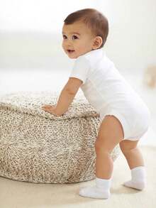 ¡RecomendadoGerber Paquete de 8 mamelucos para bebés y niñas¡Top de Temporada - Rosa - Ver 4