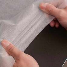 100片装一次性按摩床单无纺布美容院纹身床单清洁垫面枕套靠垫套 - 白色 - 查看 6