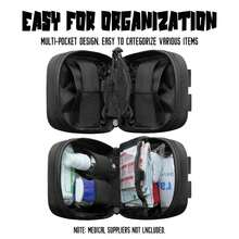 2 包迷你战术 Molle 紧凑型弹药袋 - 通用管理袋、小型管理 Molle 袋、EDC 工具实用多用途腰带袋 - 彩色 - 查看 4