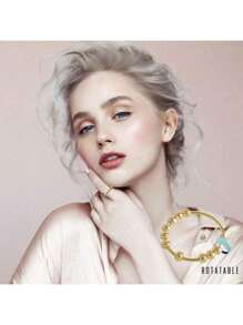 1pc Ten Beads Spinning Stress Relieving Anxiety Rings For Couples