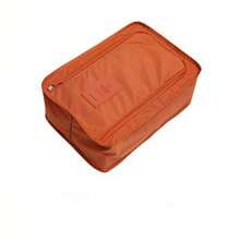 Bolsas de zapatos portátiles de viaje multifunción impermeable plegable de almacenamiento de alta capacidad organizador de bolsas de zapatos - Azul oscuro G796C - Ver 9