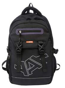 Large Capacity Lightweight Casual Sports Backpack For Middle & High School Male Students Bag For School College