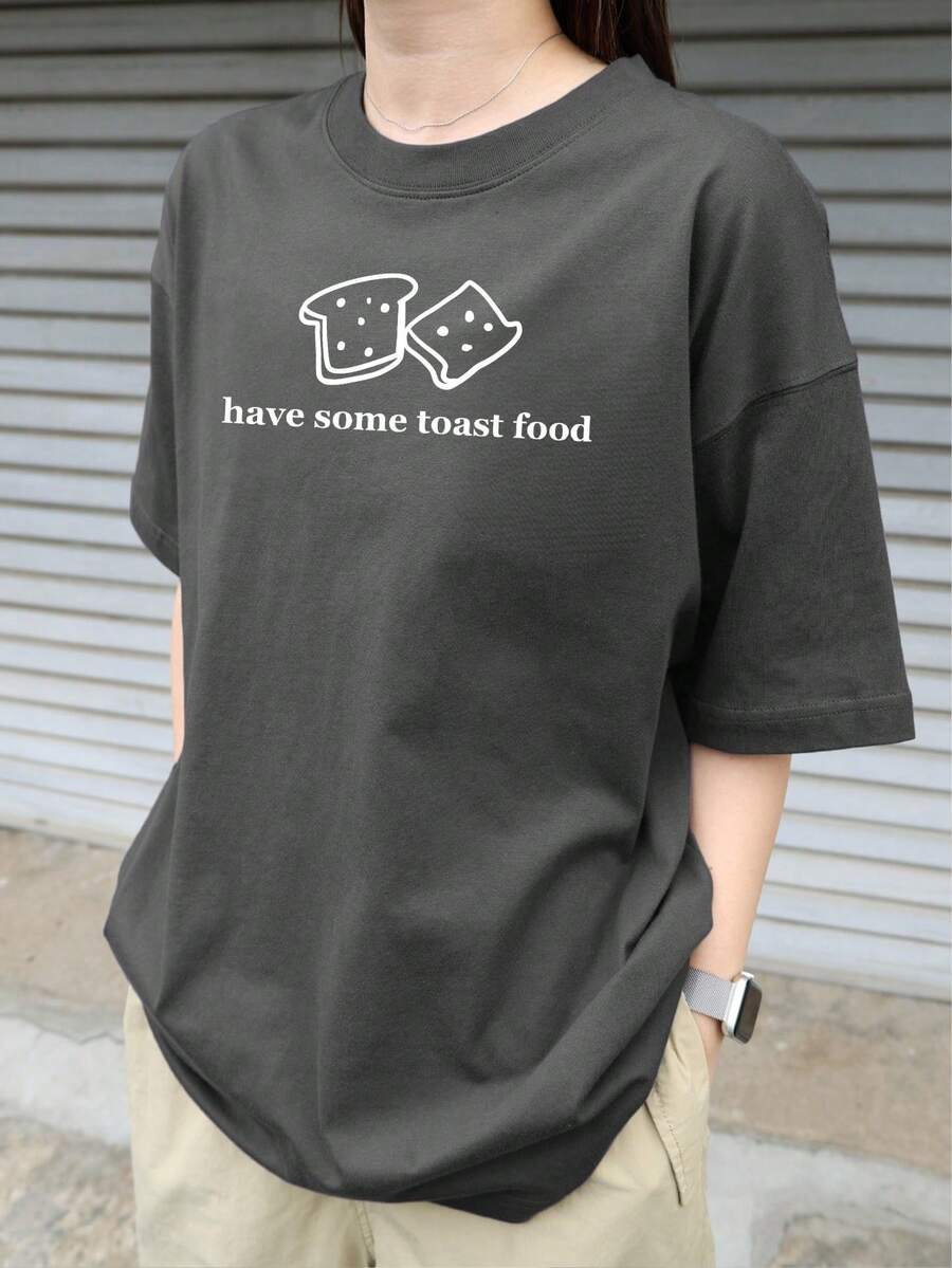 Women T-Shirts - 深灰 - 查看 1