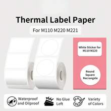 Thermopapier 40mmx30mm Etikett Klebezettel für Mehrfachzweck-Klassifizierung Thermoaufkleber für M110 M221 M200 M220 usw. Drucker