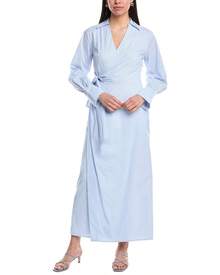 SIMKHAI Briar Midi Dress - Màu xanh lam - Xem 1