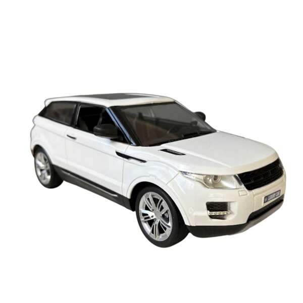 Carrinho De Controle Remoto Land Rover Branco SUV Recarregável