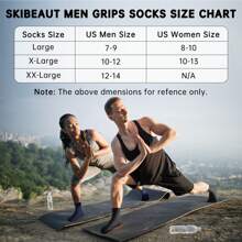 Klebrige Rutschfeste Socken Für Männer Mit 3 Paaren, Für Fliesen-, Holzböden, Workout, Yoga, Pilates, Krankenhaus, Rutschfeste Hausssocken