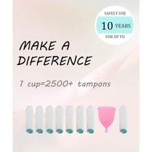 Menstrual Cups With Collapsible Storage Cup, Leak-Proof Design With Medical Grade Silicone Period Cups Reusable, Tampon And Pad Alternative,For Light Flow And Heavy Flow Large+Small