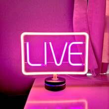 1 pièce Enseigne au néon tête de vache rose 11x10x0,7 po environ 28x25,5x1,8 cm Lumière décorative à LED, alimentée par batterie ou USB (flamme, nuage, éclair, pont arc-en-ciel) Lumière néon pour bureau ou décoration murale, toile de fond pour diffusion en direct d'influenceur, convient pour la chambre, la maison, les fêtes, les anniversaires, les demandes en mariage, la Saint-Valentin, la Fête des mères, la décoration de Noël