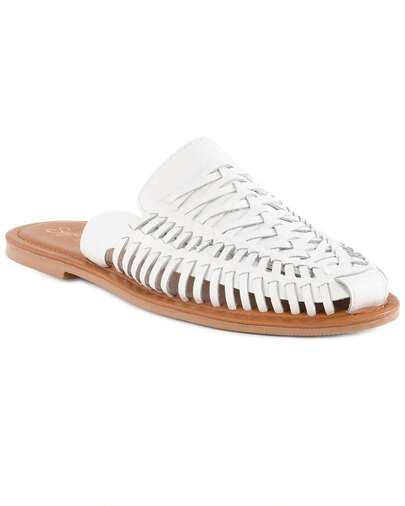 Seychelles Woven Leather Mule