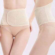 Plus Size Mesh Waist Trainer For Women – Breathable Elastic Tummy Control Band, Adjustable Back Support Girdle For And Daily Use - Multicolor - View 10